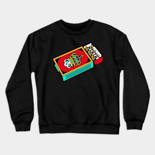 Matchbox skull crown Crewneck Sweatshirt